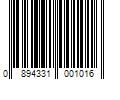 Barcode Image for UPC code 0894331001016