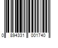 Barcode Image for UPC code 0894331001740