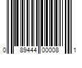 Barcode Image for UPC code 089444000081