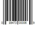 Barcode Image for UPC code 089473000069