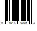 Barcode Image for UPC code 089487000093