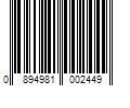 Barcode Image for UPC code 0894981002449