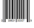 Barcode Image for UPC code 089531000079