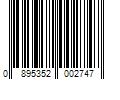 Barcode Image for UPC code 0895352002747