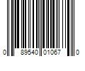 Barcode Image for UPC code 089540010670