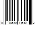 Barcode Image for UPC code 089540145402