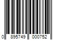 Barcode Image for UPC code 0895749000752