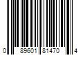 Barcode Image for UPC code 089601814704