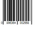 Barcode Image for UPC code 0896364002558