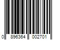 Barcode Image for UPC code 0896364002701