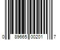 Barcode Image for UPC code 089665002017