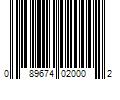 Barcode Image for UPC code 089674020002