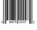 Barcode Image for UPC code 089675000072