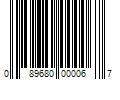 Barcode Image for UPC code 089680000067