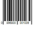 Barcode Image for UPC code 0896800001039