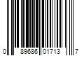 Barcode Image for UPC code 089686017137