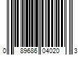 Barcode Image for UPC code 089686040203