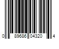 Barcode Image for UPC code 089686043204