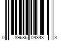 Barcode Image for UPC code 089686043433