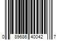 Barcode Image for UPC code 089686400427