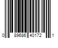 Barcode Image for UPC code 089686401721