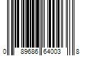 Barcode Image for UPC code 089686640038