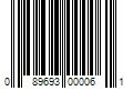 Barcode Image for UPC code 089693000061