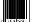 Barcode Image for UPC code 089713000057