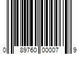 Barcode Image for UPC code 089760000079