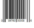 Barcode Image for UPC code 089760000086