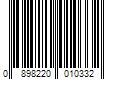 Barcode Image for UPC code 0898220010332