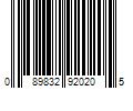 Barcode Image for UPC code 089832920205