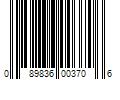 Barcode Image for UPC code 089836003706