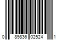 Barcode Image for UPC code 089836025241