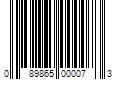 Barcode Image for UPC code 089865000073