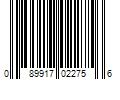 Barcode Image for UPC code 089917022756