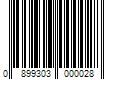 Barcode Image for UPC code 0899303000028