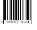 Barcode Image for UPC code 0899339000504