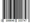 Barcode Image for UPC code 0899646000747