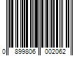 Barcode Image for UPC code 0899806002062