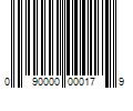 Barcode Image for UPC code 090000000179