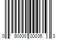 Barcode Image for UPC code 090000000353