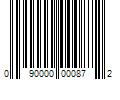 Barcode Image for UPC code 090000000872