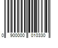 Barcode Image for UPC code 0900000010330