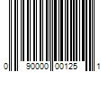 Barcode Image for UPC code 090000001251