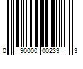 Barcode Image for UPC code 090000002333