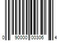 Barcode Image for UPC code 090000003064