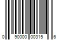 Barcode Image for UPC code 090000003156