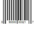 Barcode Image for UPC code 090000003217