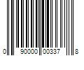 Barcode Image for UPC code 090000003378